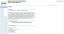 Desktop Screenshot of jfim2009.fr-aim.org